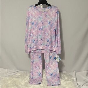 Sleep On It Big Girls 2-piece Pajama Set, Size L(14/16)